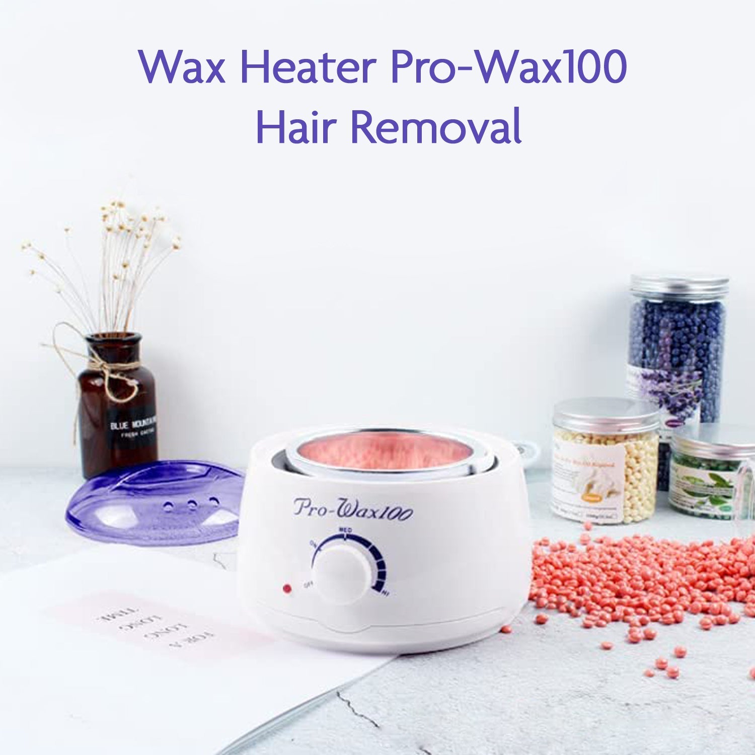 Wax and oil heater with auto shut-off Wax and oil heater with auto shut-off